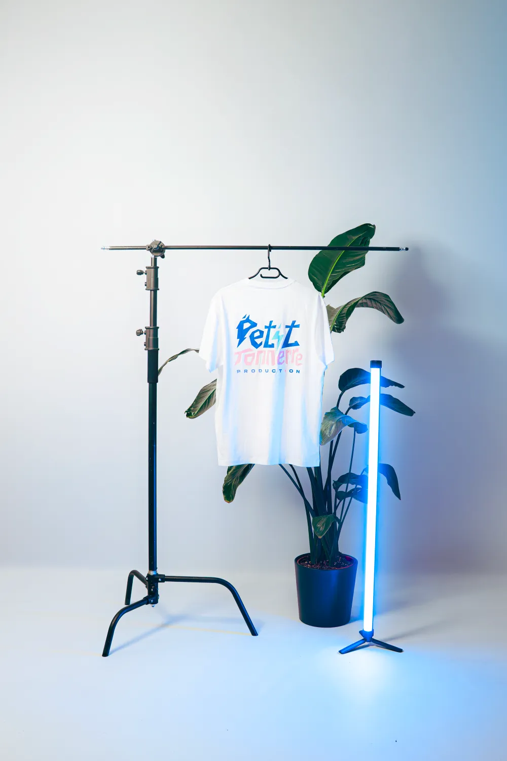 Tee-shirt Petit Tonnerre blanc, dos avec logo