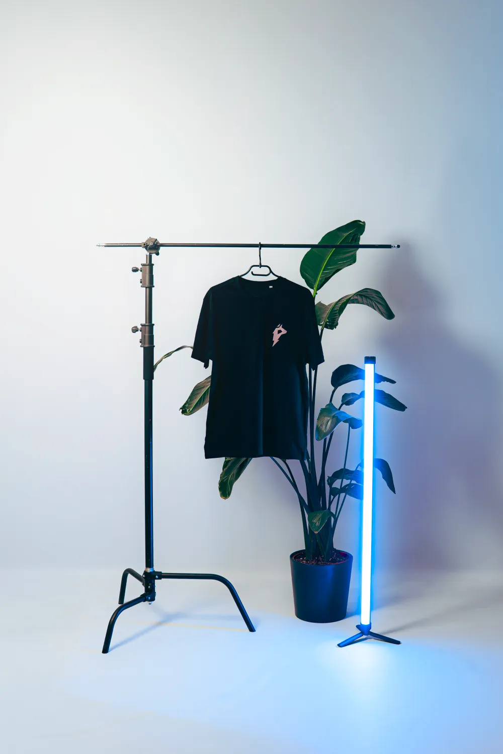 Tee-shirt Petit Tonnerre noir, face